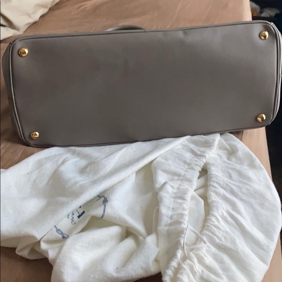 Prada Saffiano Lux Double Zip Bag - Picture 8 of 8